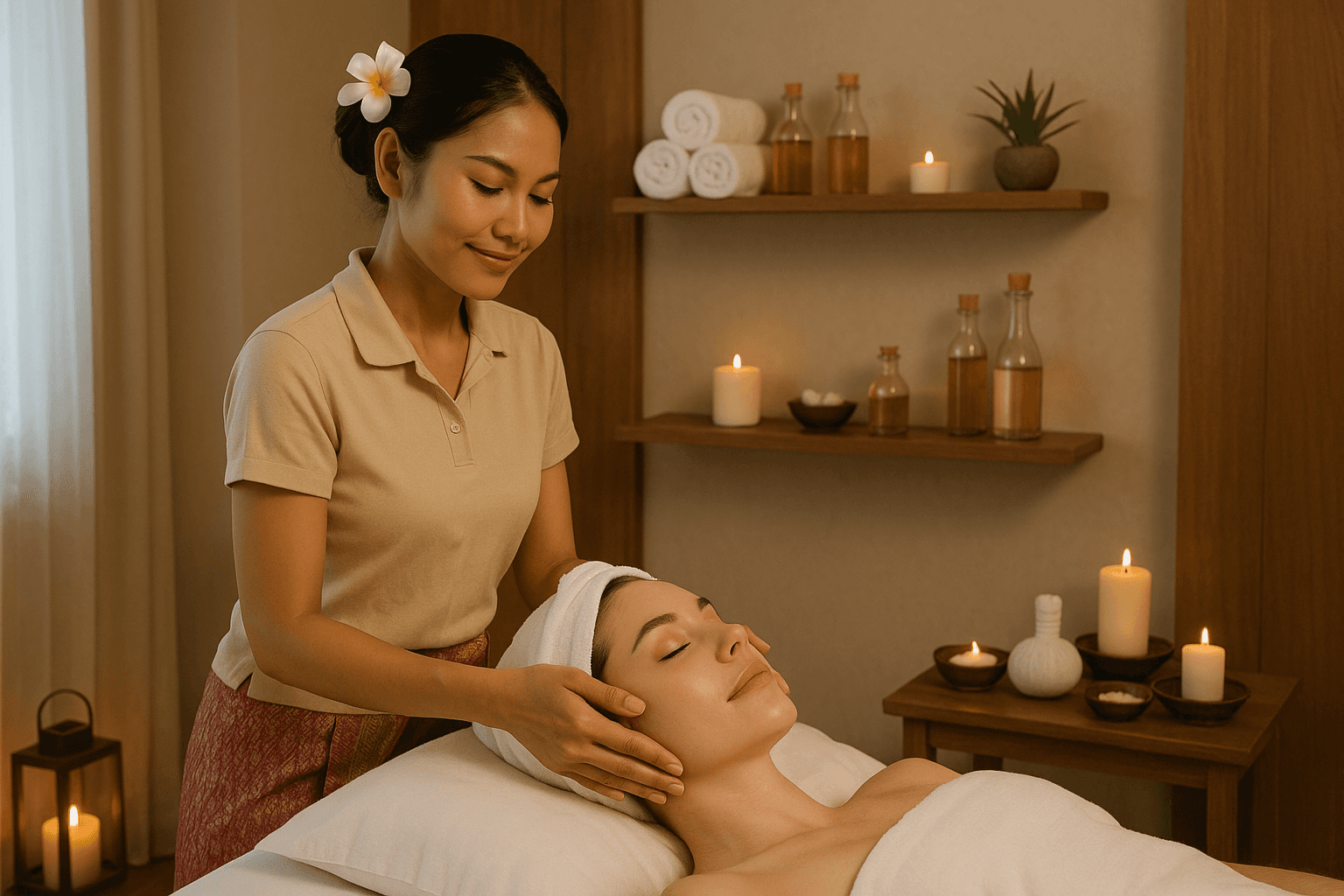 Luxury Facial Lifting Massage